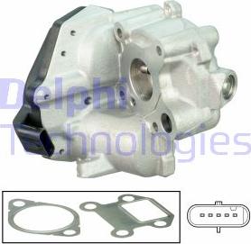 Delphi EG10538-12B1 - Valvola ricircolo gas scarico-EGR autozon.pro