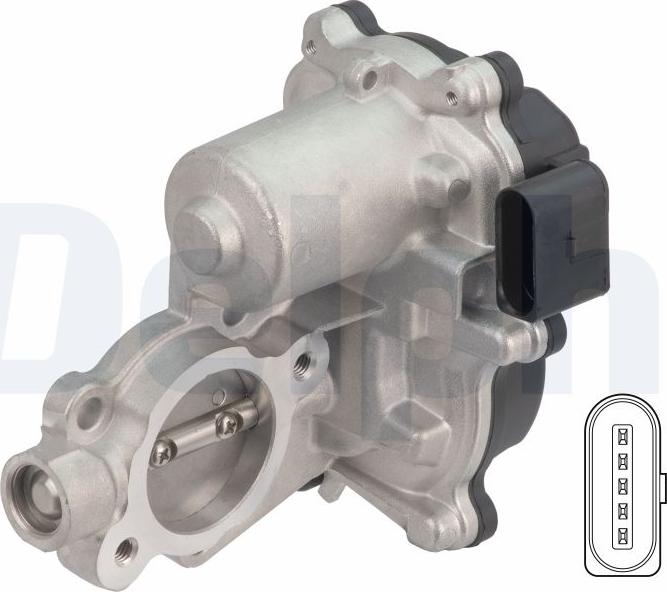 Delphi EG10630-12B1 - Valvola ricircolo gas scarico-EGR autozon.pro