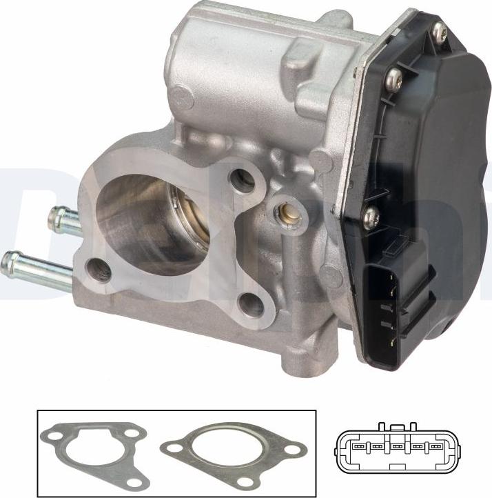 Delphi EG10624-12B1 - Valvola ricircolo gas scarico-EGR autozon.pro