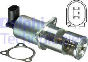 Delphi EG10398-15B1 - Valvola ricircolo gas scarico-EGR autozon.pro