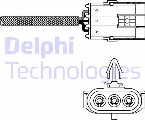 Delphi ES10995-12B1 - Sonda lambda autozon.pro