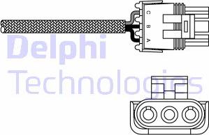 Delphi ES10969-12B1 - Sonda lambda autozon.pro