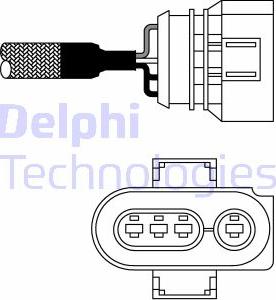 Delphi ES10977-12B1 - Sonda lambda autozon.pro