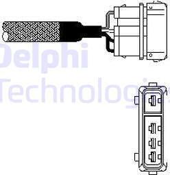 Delphi ES10333-11B1 - Sonda lambda autozon.pro