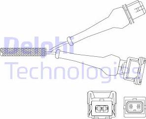 Delphi ES11041-12B1 - Sonda lambda autozon.pro