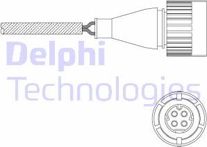 Delphi ES11057-12B1 - Sonda lambda autozon.pro