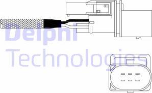 Delphi ES11022-12B1 - Sonda lambda autozon.pro