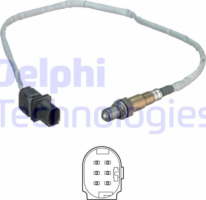 Delphi ES20541-12B1 - Sonda lambda autozon.pro