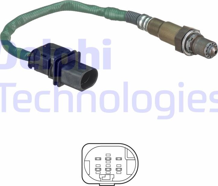 Delphi ES20551-12B1 - Sonda lambda autozon.pro