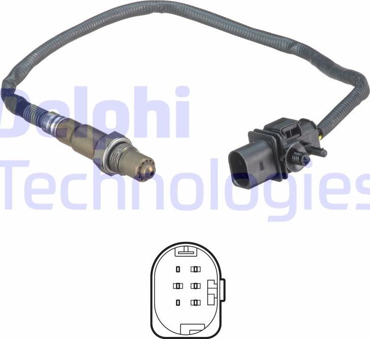 Delphi ES20553-12B1 - Sonda lambda autozon.pro