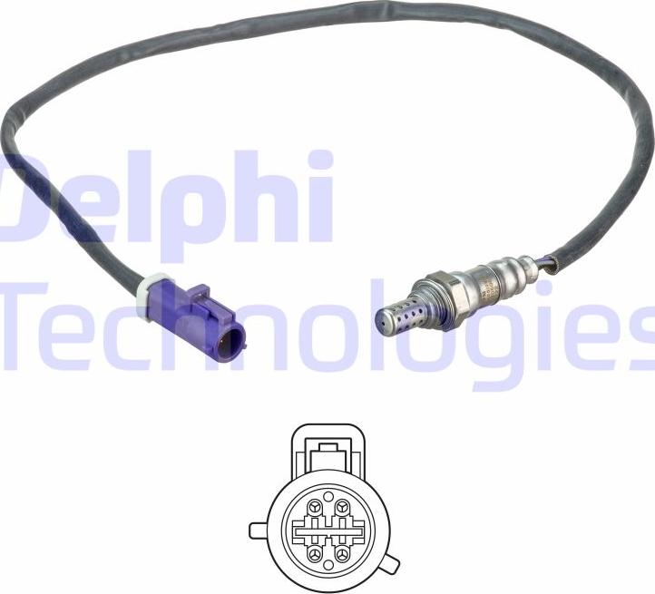 Delphi ES20508-12B1 - Sonda lambda autozon.pro