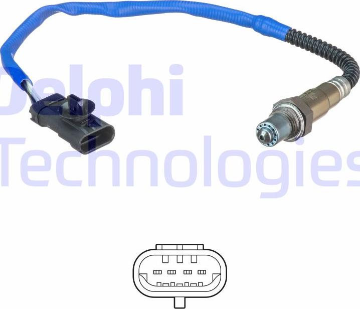 Delphi ES20656-12B1 - Sonda lambda autozon.pro