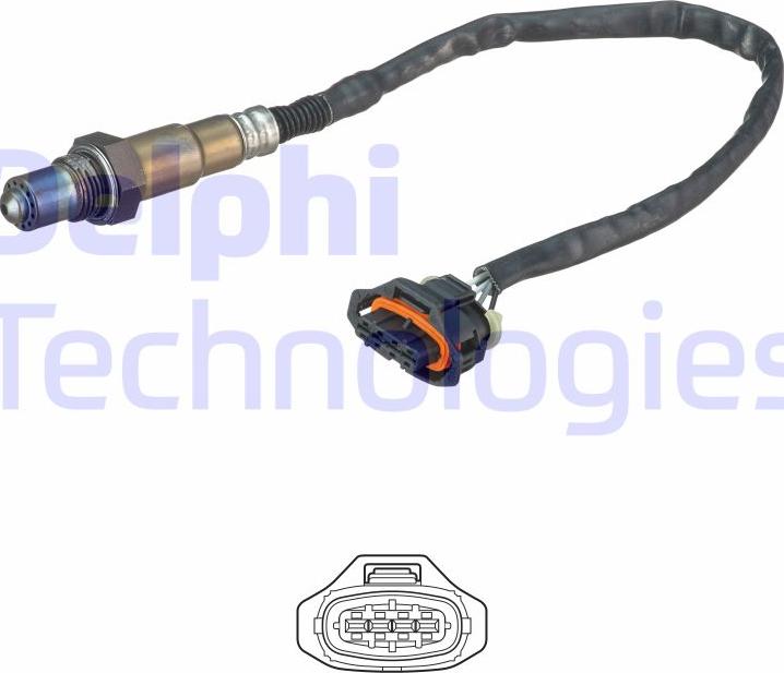 Delphi ES20636-12B1 - Sonda lambda autozon.pro