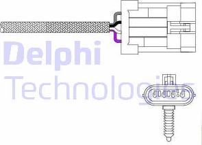 Delphi ES20023-12B1 - Sonda lambda autozon.pro