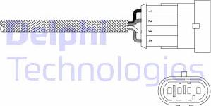 Delphi ES20344-12B1 - Sonda lambda autozon.pro