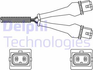 Delphi ES20244-12B1 - Sonda lambda autozon.pro