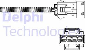 Delphi ES20255-12B1 - Sonda lambda autozon.pro