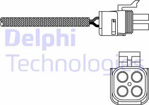 Delphi ES20273-12B1 - Sonda lambda autozon.pro