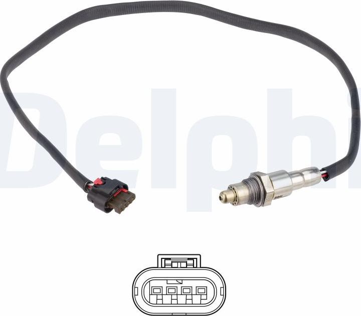 Delphi ES21411-12B1 - Sonda lambda autozon.pro