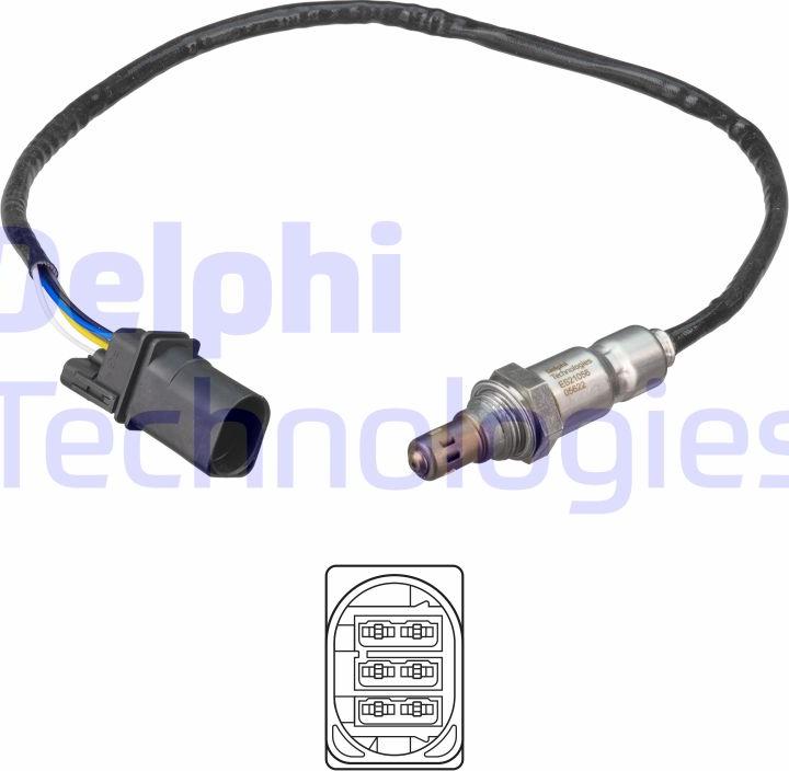 Delphi ES21056-12B1 - Sonda lambda autozon.pro