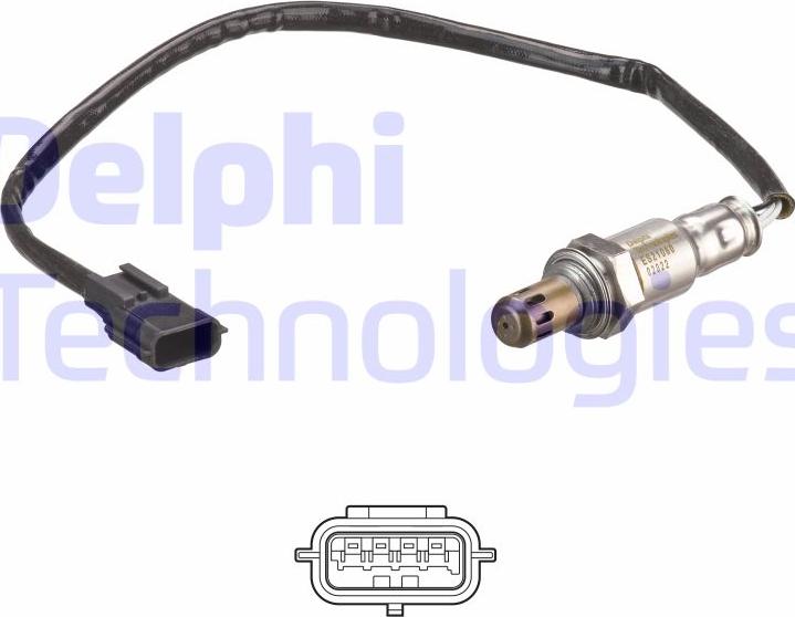 Delphi ES21060-12B1 - Sonda lambda autozon.pro