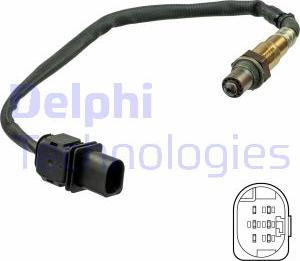 Delphi ES21086-12B1 - Sonda lambda autozon.pro