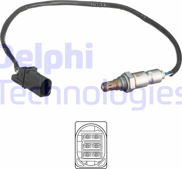 Delphi ES21079-12B1 - Sonda lambda autozon.pro