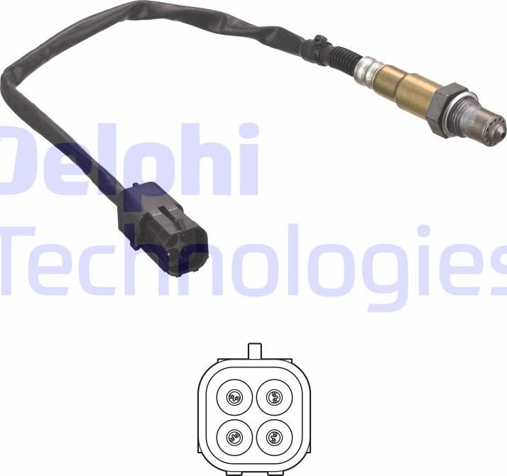 Delphi ES21075-12B1 - Sonda lambda autozon.pro