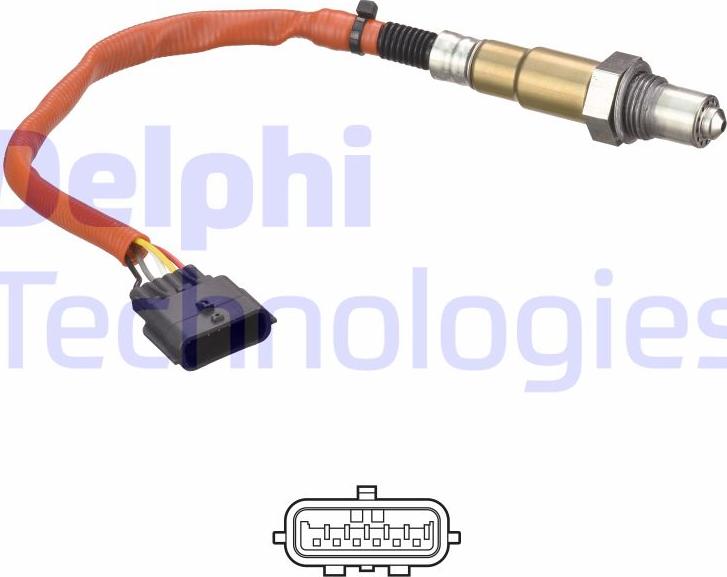 Delphi ES21077-12B1 - Sonda lambda autozon.pro