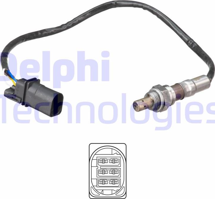 Delphi ES21149-12B1 - Sonda lambda autozon.pro