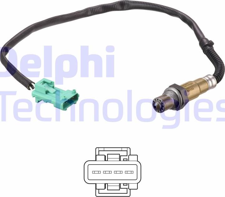 Delphi ES21147-12B1 - Sonda lambda autozon.pro