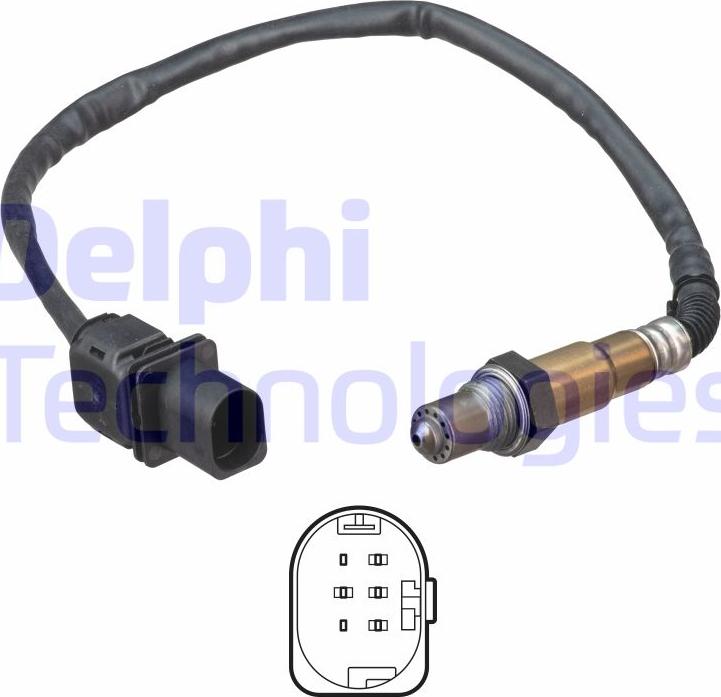 Delphi ES21168-12B1 - Sonda lambda autozon.pro