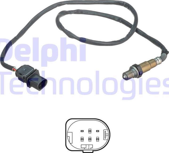 Delphi ES21110-12B1 - Sonda lambda autozon.pro