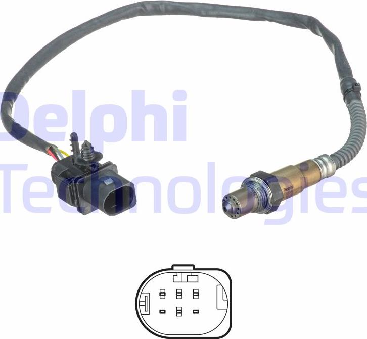 Delphi ES21136-12B1 - Sonda lambda autozon.pro