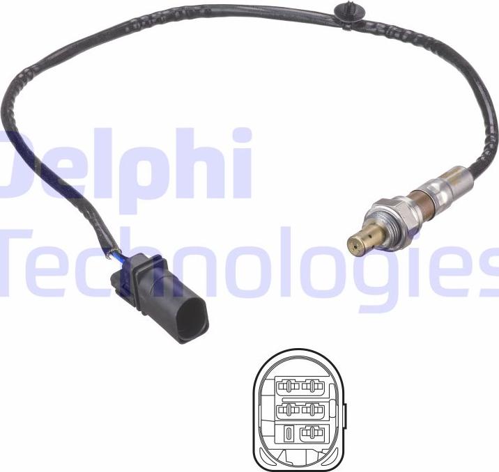 Delphi ES21179-12B1 - Sonda lambda autozon.pro