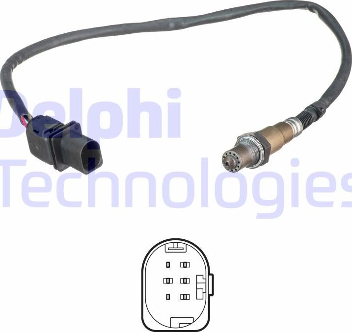 Delphi ES21349-12B1 - Sonda lambda autozon.pro