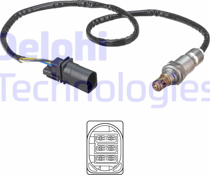 Delphi ES21303-12B1 - Sonda lambda autozon.pro