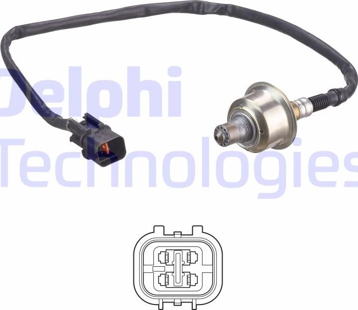 Delphi ES21317-12B1 - Sonda lambda autozon.pro