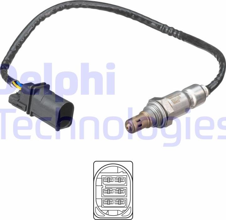 Delphi ES21333-12B1 - Sonda lambda autozon.pro