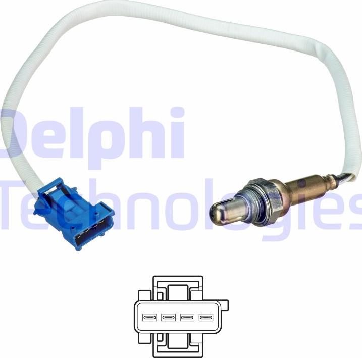 Delphi ES21244-12B1 - Sonda lambda autozon.pro