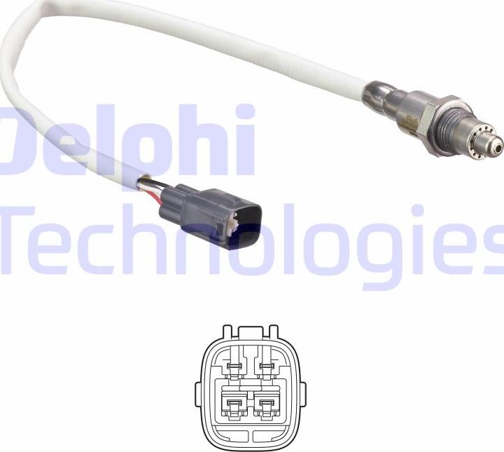 Delphi ES21243-12B1 - Sonda lambda autozon.pro