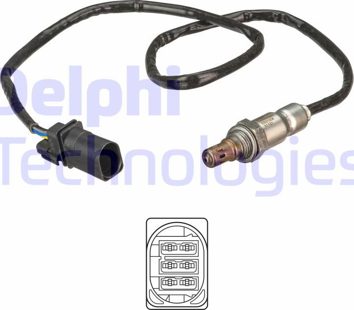 Delphi ES21204-12B1 - Sonda lambda autozon.pro