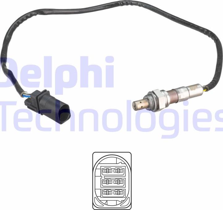 Delphi ES21219-12B1 - Sonda lambda autozon.pro