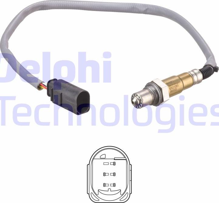 Delphi ES21281-12B1 - Sonda lambda autozon.pro