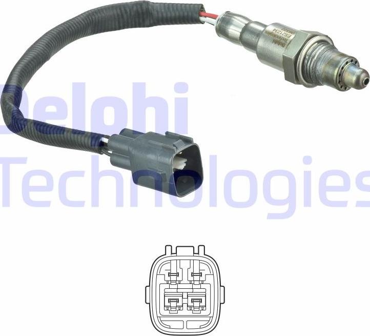 Delphi ES21234-12B1 - Sonda lambda autozon.pro