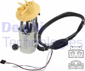 Delphi FG1251-12B1 - Gruppo alimentazione carburante autozon.pro