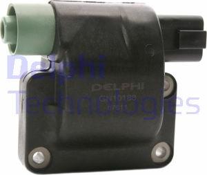 Delphi GN10188-11B1 - Bobina d'accensione autozon.pro