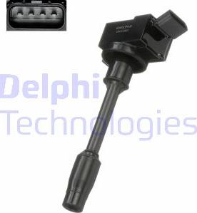 Delphi GN10861-12B1 - Bobina d'accensione autozon.pro