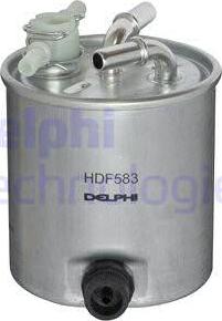 Delphi HDF583 - Filtro carburante autozon.pro