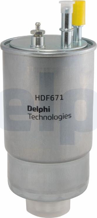 Delphi HDF671 - Filtro carburante autozon.pro